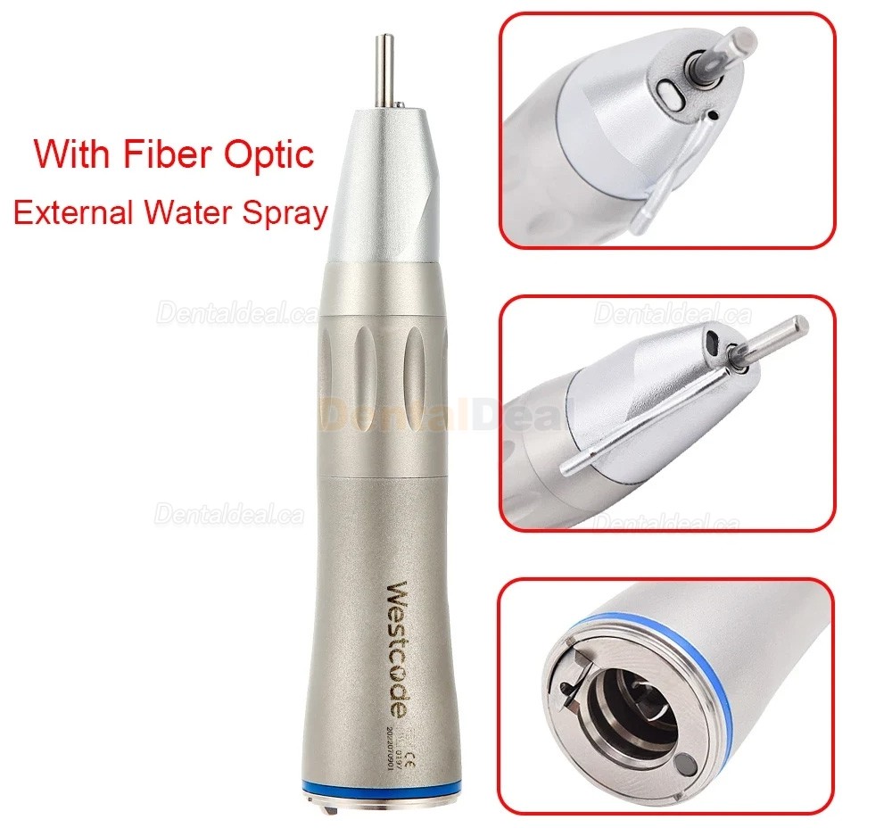 Westcode Dental Straight Nose Handpiece with Light E-Type